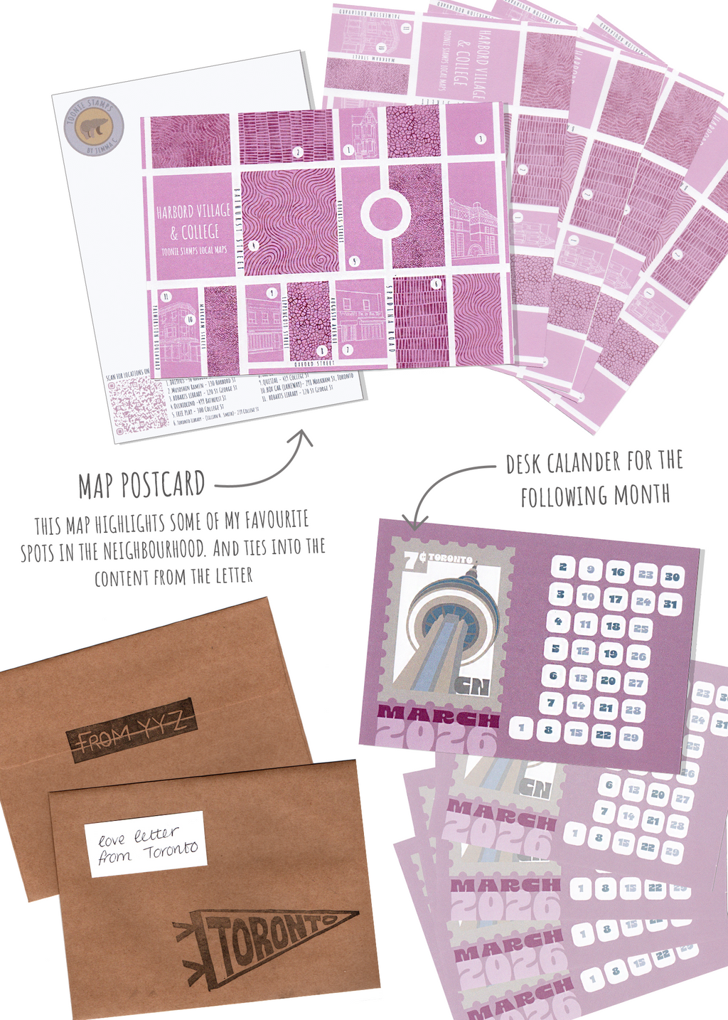 Love Letters from Toronto - Monthly Mail Club - February