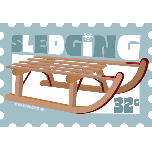 32. Sledging
